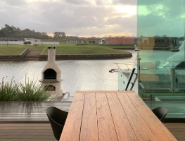 Glaslide Doors on louvre